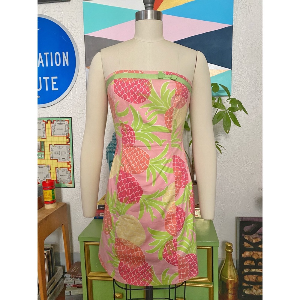 Dress Designer By Lilly Pulitzer In White, Size: M main image 1